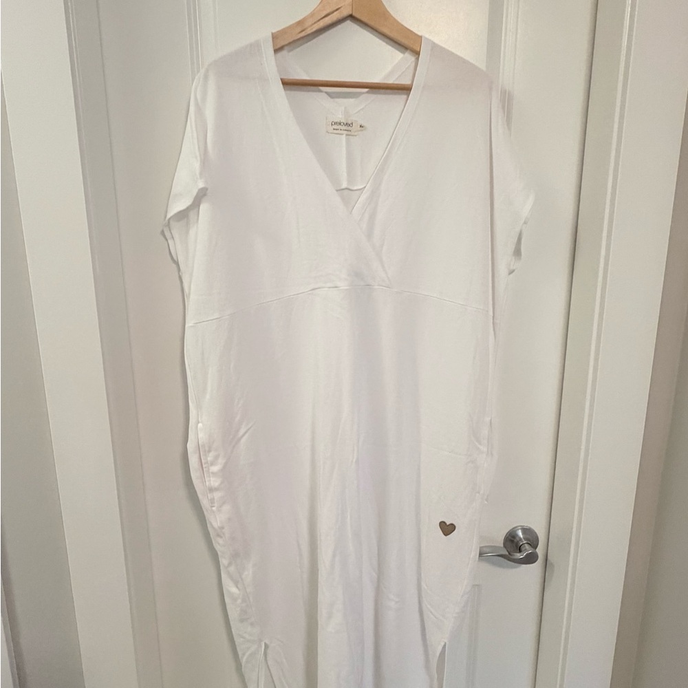 White Midi Dress